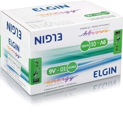 Pilha/Bateria (9V) Alcalina 10blistersx1unid. - Elgin na internet