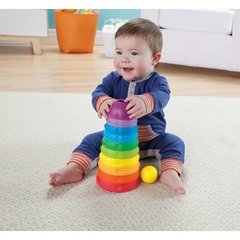 Torre de Potinhos Coloridos Fisher-Price - Mattel - loja online