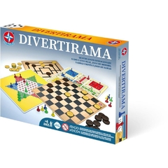 Jogo de Tabuleiro Divertirama 4x1 - Estrela