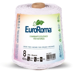 Barbante 600g 4/8 Fios 457m Branco - Euroroma