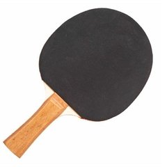 Raquete para Ping Pong Borracha Lisa c/ Espuma - Poker - Riscom - Comércio Online