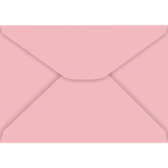 Envelope Carta 114x162 80 g Rosa Claro 100 unid - Foroni