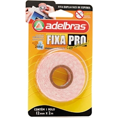 Fita Dupla Face Fixa Pro Espuma 12mmx2m - Adelbras