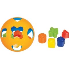 Brinquedo Educativo Bola Didática c/Blocos - Merco Toys