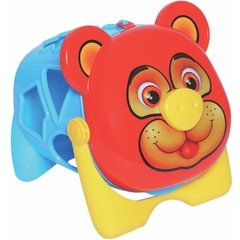 Brinquedo Educativo Urso Tomy com Blocos - Merco Toys - Riscom - Comércio Online