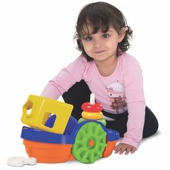 Brinquedo Barco Didático com Blocos e Anco Merco Toys - loja online