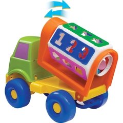 Brinquedo Educativo Caminhão Sorriso c/Puxador - Merco Toys - comprar online