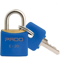 Cadeado Azul Sm Lt-20mm - Pado