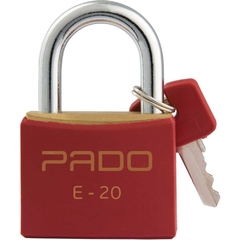 Cadeado Vermelho Sm Lt-20mm - Pado