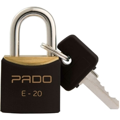 Cadeado Preto Sm Lt-20mm - Pado