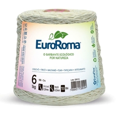 Barbante Cru 1,0kg 4/6 Fios Rolo 1016m - Euroroma