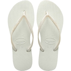 Chinelo Feminino Slim 35/6 Branco - Havaianas