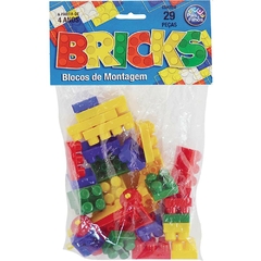 Brinquedo p/Montar Bricks Blocos de Montagem 29pçs - Riscom - Comércio Online