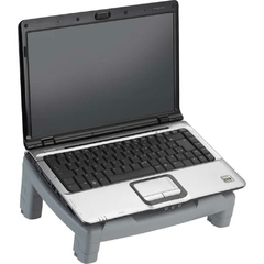 Suporte para Monitor Notebook Plástico Preto - Waleu - Riscom - Comércio Online