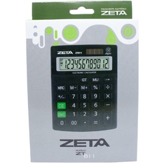 Calculadora de Mesa 12 Dig. Zeta Zt811 Preta - Procalc na internet