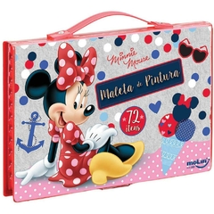 Maleta para Pintura Minnie Completa Plast. 72itens - Molin - comprar online