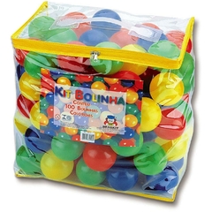 Bolinha para Piscina e Toca 100 Bolinhas Coloridas - Braskit