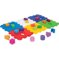 Brinquedo Educativo Cubo Didático c/Blocos - Merco Toys - loja online