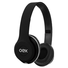 Fone de Ouvido Style Headphone Cabo 1,6m Preto - Newex