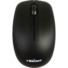 Mouse Óptico Sem Fio Malasia Preto 800dpi 3botões