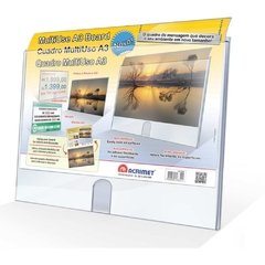 Quadro Multiuso A3 Cristal Sem Suporte - Acrimet - comprar online