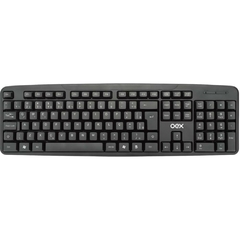 Teclado Básico USB TC10 Preto - OEX