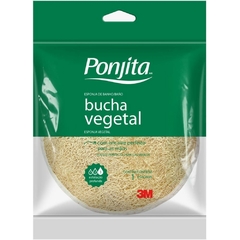 Esponja de Banho Ponjita Vegetal - 3M