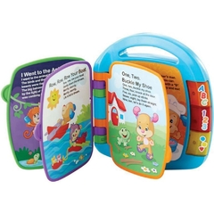 Fisher-Price Aprendendo Brincando Livro de Rimas - Mattel - Riscom - Comércio Online