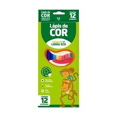 Lápis de Cor Sextavado Leo e Leo Eco 12 Cores - Leonora