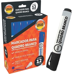 Pincel para Quadro Branco Jocar Preto 12un - Leonora