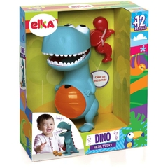 Brinquedo p/Bebê Dino Papa Tudo com Acessórios - Elka - comprar online