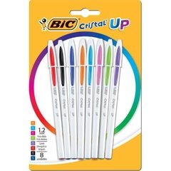 Caneta Esferográfica Cristal Up Colors 08 Cores - Bic