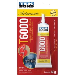 Cola para Artesanato T6000 Permanente 60g - Tekbond