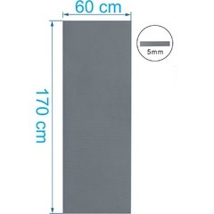 Tapete de Yoga Eva Cinza 170x60cm 5mm. - Evamax na internet