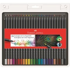 Lápis de Cor Redondo Ecolapis 24cores 6 Unid - Faber-Castell