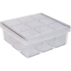 Caixa Organizadora c/09 Divisórias Cristal - Dello - comprar online