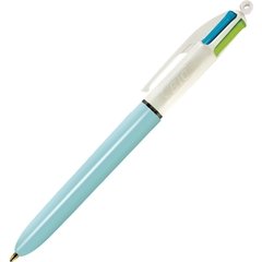 Caneta Esfer. Bic 4 Cores Refresh Corpo Azul 12 Unid Bic - comprar online