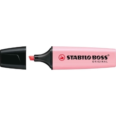 Caneta Marca Texto Stabilo Boss Pastel Rosa 10un - Sertic