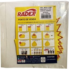 Cartaz Marcação Splash Oferta Amarelo 20x30cm 100un Radex - Riscom - Comércio Online