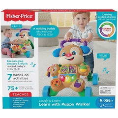 Fisher-Price Aprender e Brincar Cachorrinho Que Anda Mattel - Riscom - Comércio Online