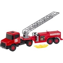 Brinquedo Caminhão Comboio Bombeiro - Cardoso Toys - Riscom - Comércio Online