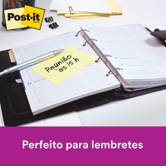 Bloco de Recado Post-It 76x102mm 100fls Amarelo - 3M - comprar online