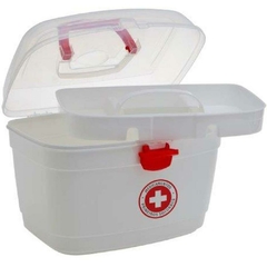 Organizador Maleta Medicamentos 27cm x 19cm x 19cm Paramount