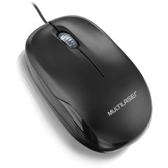 Mouse Ótico USB Box 3 Botões 1200dpi Preto - Multilaser