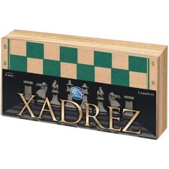 Imagem do Jogo de Xadrez Oficial Cx em Madeira 40cm - Pais E Filhos