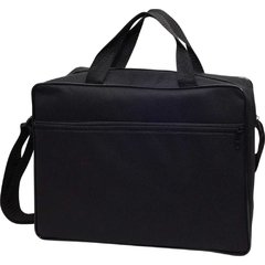 Bolsa Carteiro Nylon Preta c/Alça 37x25x9cm - Reflex