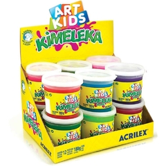 Slime Kimeleka 180g Cores Sortidas 12un - Acrilex