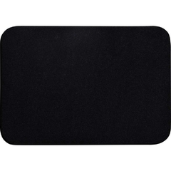 Mouse Pad Tecido Emborrachado Preto - Reflex