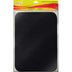 Mouse Pad Tecido Emborrachado Preto - Reflex na internet