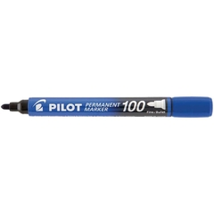 Pincel Marcador Permanente Ponta Redonda Azul 12un - Pilot - comprar online